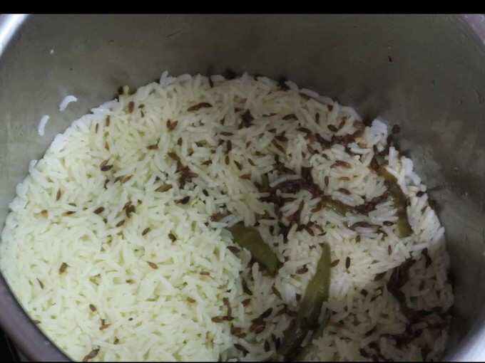 Simple Cumin Rice Recipe